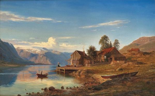 From Rognaldvag In Cheek,1867 by Amaldus Clarin Nielsen