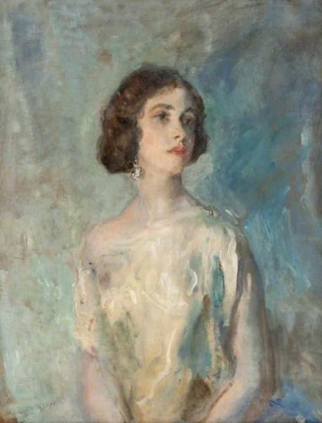 Elizabeth Johnson by Ambrose Mcevoy Oil Painting Reproductions