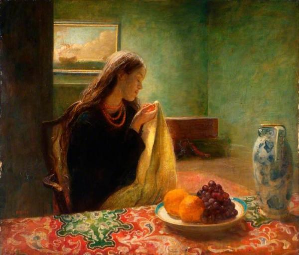 La Reprise by Ambrose Mcevoy Oil Painting Reproductions