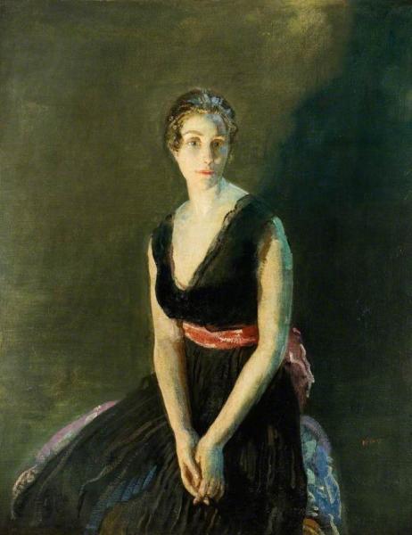 Mrs Lydia Russell by Ambrose Mcevoy Oil Painting Reproductions
