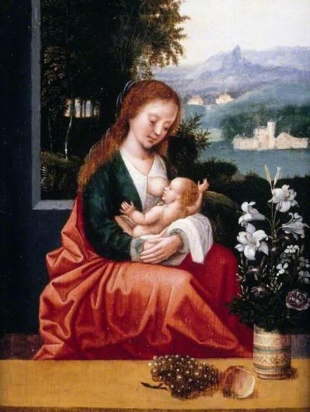 The Virgin And Child by Ambrosius Benson