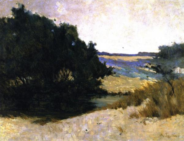 The Sand Dunes Of San Francisco by Amedee Joullin Oil Painting Reproductions