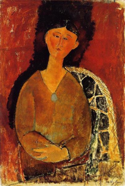 Beatrice Hastings, Seated by Amedeo Modigliani