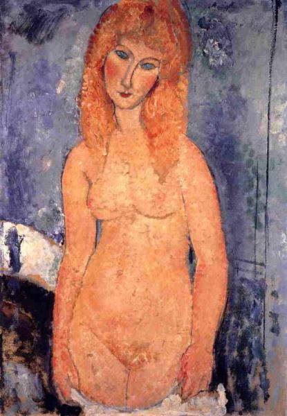 Amedeo Modigliani Blonde Nude
