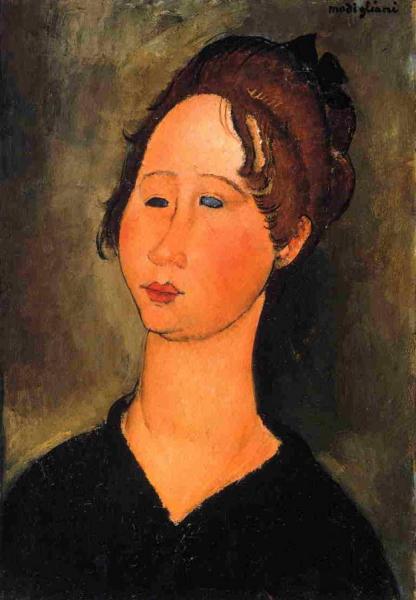 Burgundian Woman by Amedeo Modigliani