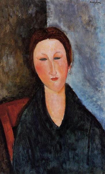 Bust Of A Young Woman by Amedeo Modigliani