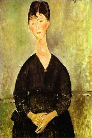Cafe Singer by Amedeo Modigliani