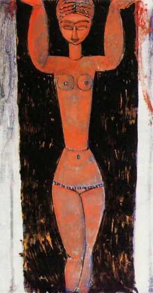 Caryatid by Amedeo Modigliani