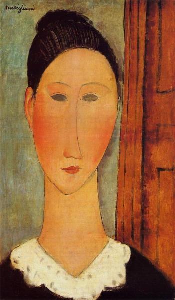 Amedeo Modigliani Head Of A Girl