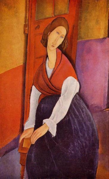 Jeanne Hebuterne by Amedeo Modigliani