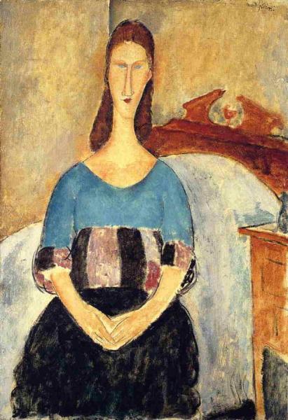 Jeanne Hebuterne by Amedeo Modigliani