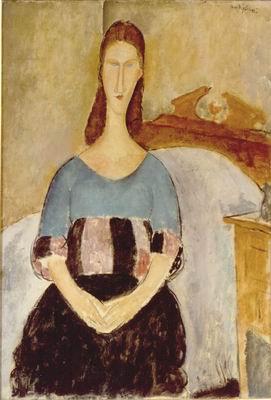 Jeanne Hébuterne, Seated by Amedeo Modigliani