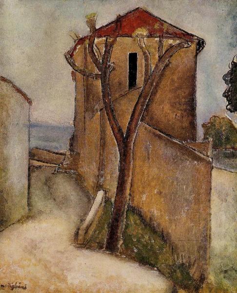 Landscape In The Midi by Amedeo Modigliani