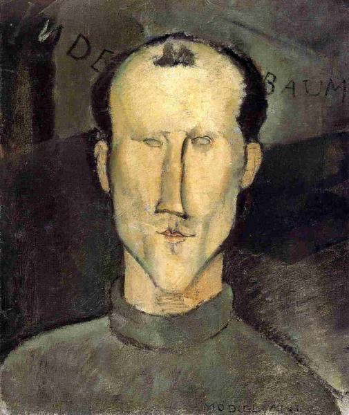Leon Indenbaum by Amedeo Modigliani