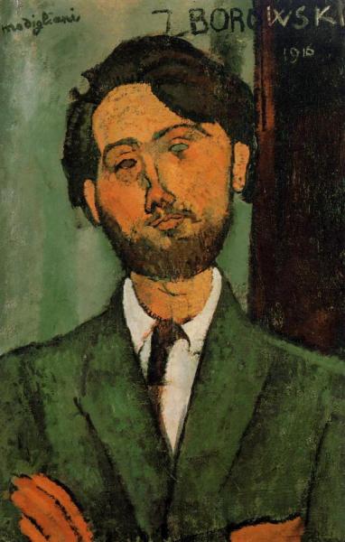 Leopold Zborowski by Amedeo Modigliani