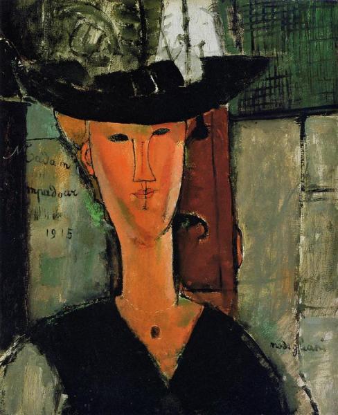 Madame Pompador by Amedeo Modigliani