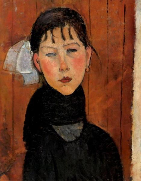 Marie Daughter Of The People by Amedeo Modigliani