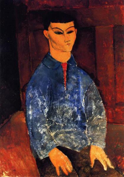 Moïse Kisling Seated by Amedeo Modigliani
