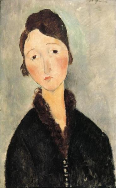 Portrait Of A Girl by Amedeo Modigliani