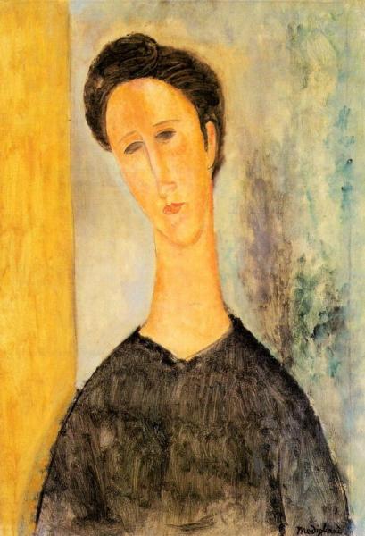 Portrait Of A Woman by Amedeo Modigliani