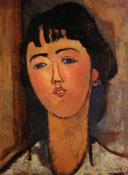 Portrait Of A Woman by Amedeo Modigliani