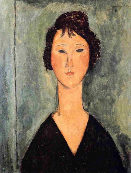 Amedeo Modigliani Portrait Of A Woman