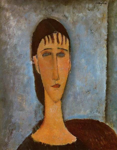 Portrait Of A Young Girl by Amedeo Modigliani