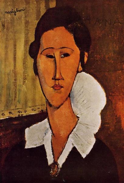 Portrait Of Anna by Amedeo Modigliani