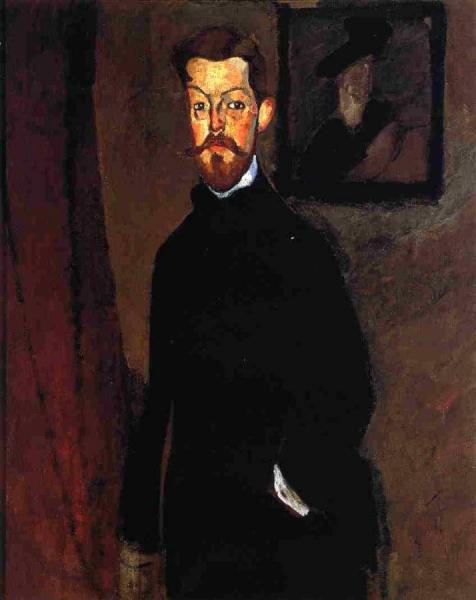 Portrait Of Dr. Paul Alexandre by Amedeo Modigliani
