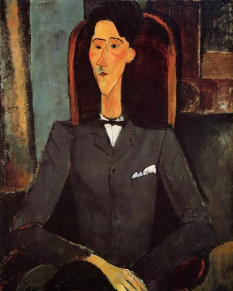 Portrait Of Jean Cocteau by Amedeo Modigliani