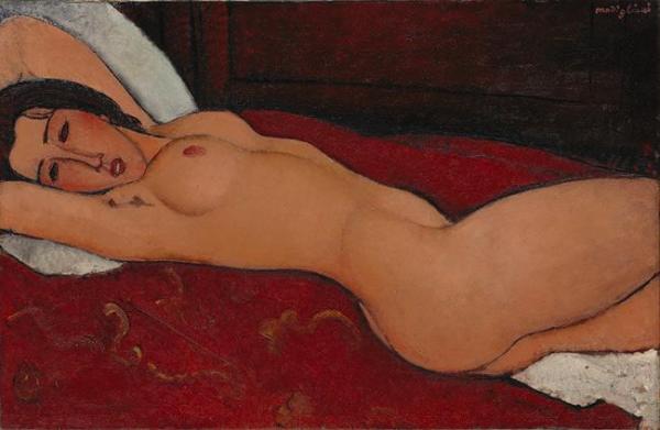 Reclining Nude by Amedeo Modigliani