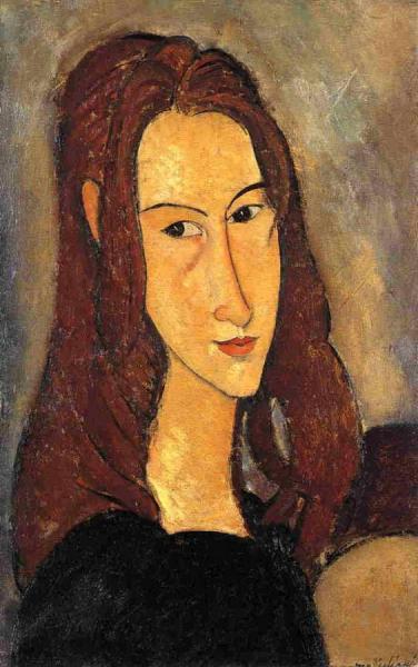 Amedeo Modigliani Red Haired Girl