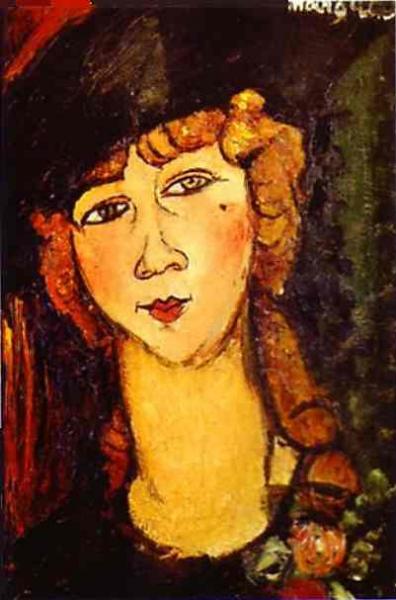 Renée The Blonde by Amedeo Modigliani