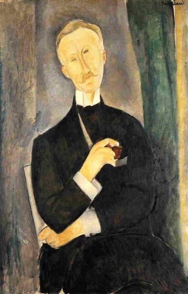 Roger Dutilleul by Amedeo Modigliani