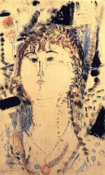 Rosa Porprina by Amedeo Modigliani