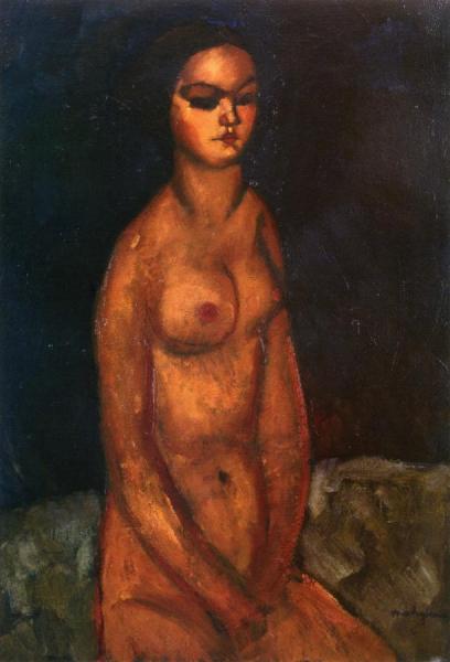 Seated Nude by Amedeo Modigliani
