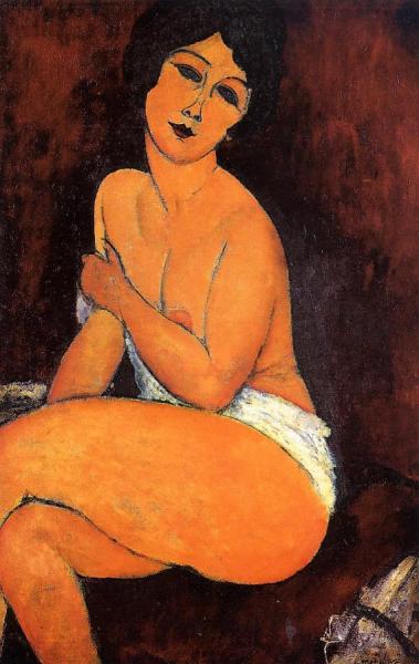 Seated Nude by Amedeo Modigliani