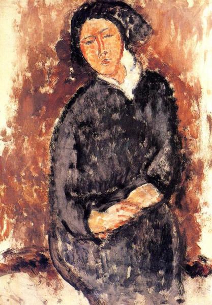 Seated Woman by Amedeo Modigliani