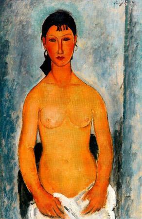 Standing Nude by Amedeo Modigliani
