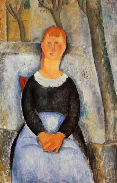 The Beautiful Grocer by Amedeo Modigliani