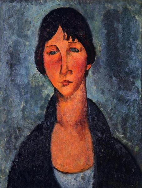 The Blue Blouse by Amedeo Modigliani