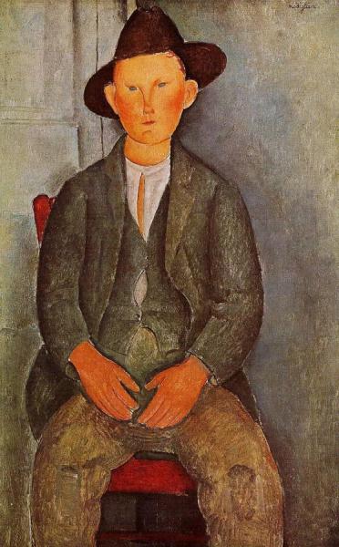 The Little Peasant by Amedeo Modigliani