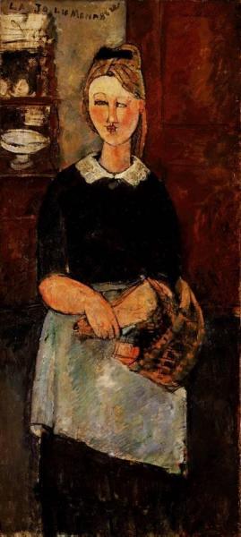 The Pretty Housewife by Amedeo Modigliani