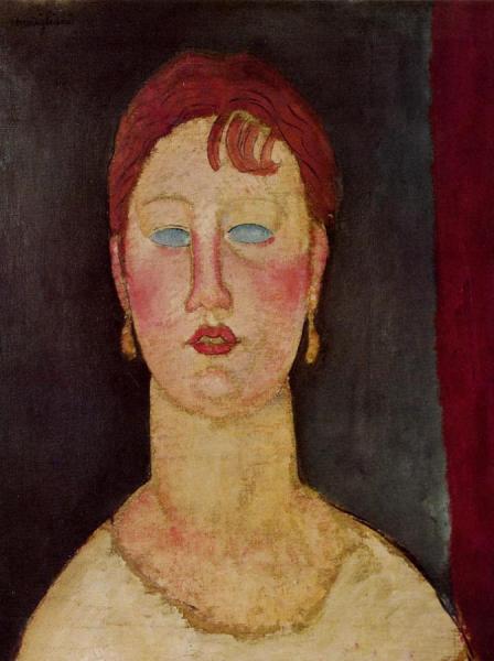 The Singer From Nice by Amedeo Modigliani