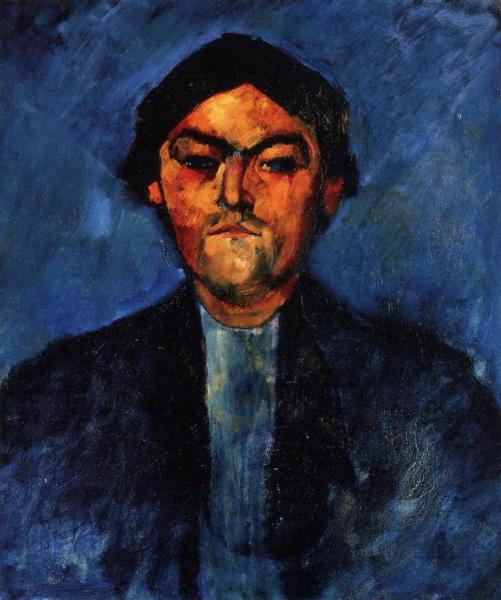 The Typographer by Amedeo Modigliani