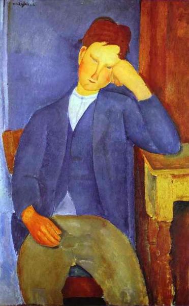 The Young Apprentice by Amedeo Modigliani