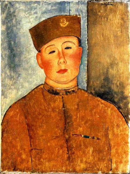The Zouave by Amedeo Modigliani