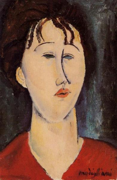 Woman's Head by Amedeo Modigliani