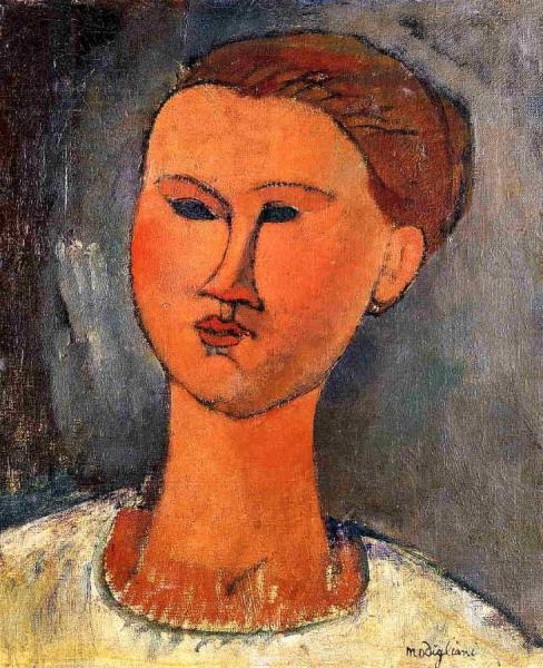 Woman's Head by Amedeo Modigliani