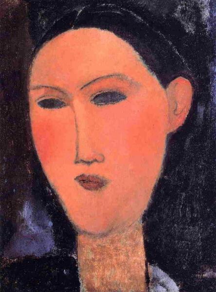 Woman's Head by Amedeo Modigliani